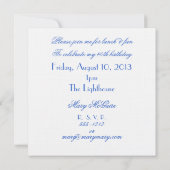 シーホース 招待状 (裏面)