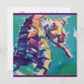 シーホース 招待状 (正面/裏面)