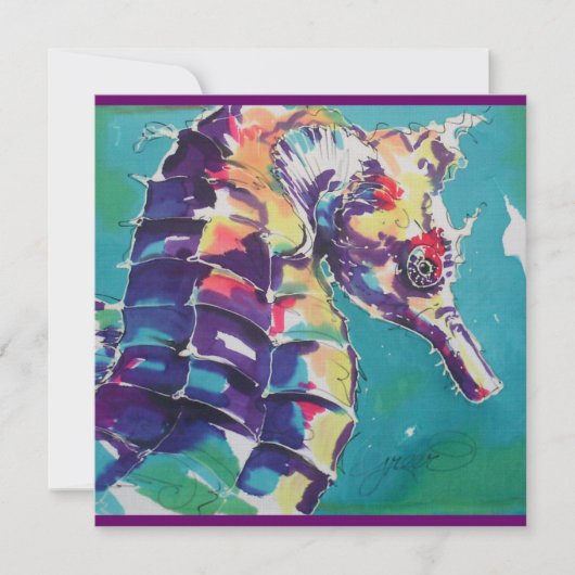 シーホース 招待状 (正面)