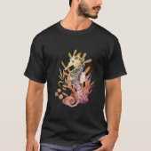 シーホースTシャ葉ツの花束 Tシャツ (正面)