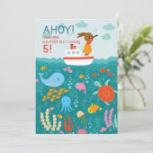 シーボイジャーラビット招待状 招待状 (スタンド正面)