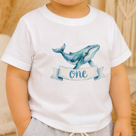 シーボウの1歳の誕生日記念Tシャツ ベビーTシャツ
