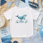 シーボウの1歳の誕生日記念Tシャツ ベビーTシャツ