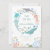 シーボーイズ2回目の誕生日 招待状 (正面)