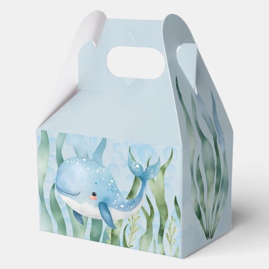 シーボーイ誕生日パーティーの下のブルーホエールズ フェイバーボックス (裏面)