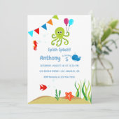 シーボーイ・バースデーパーティーの下で 招待状 (スタンド正面)