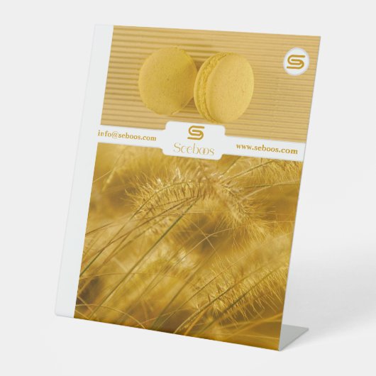 シーボース 台座サイン (正面)