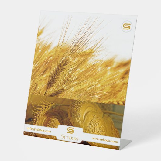 シーボース 台座サイン (正面)