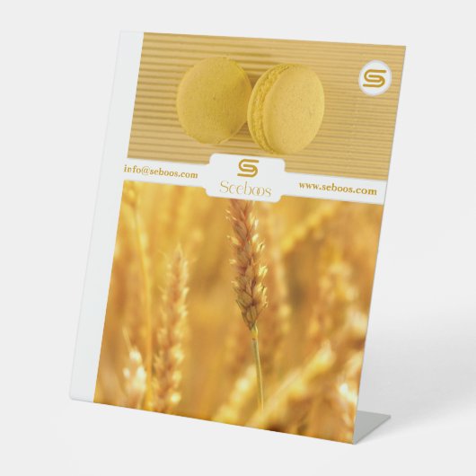 シーボース 台座サイン (正面)