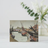 シーポー絵画トのエドワード・ワズワース ポストカード (スタンド正面)