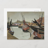 シーポー絵画トのエドワード・ワズワース ポストカード (正面/裏面)