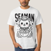 シーマン猫好き Tシャツ (正面)