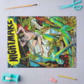 シーマーメイドプリンセスヴィンテージ漫画デクページ 薄葉紙 (クラフト)