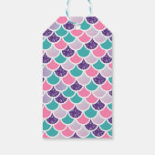 シーマーメイドプールパーティー誕生日の好意 ギフトタグ (裏面)