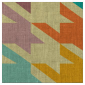 シームカラフル千鳥格子のレスパターン ファブリック (クローズアップ)