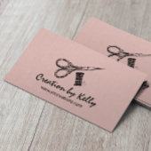 シームストレスニードル&スレッドヴィンテージダスティーバラ 名刺