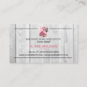 シームストレス手縫いドレスメーカー名刺 名刺 (裏面)