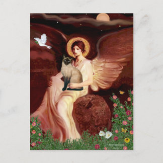 シームズキャット – シールポイント ポストカード