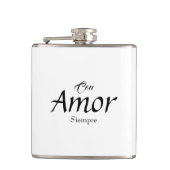 シームプレビニールフラスコのコン包まれたアモール フラスク (正面)