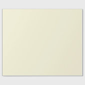 シームマッチ：クリームラッピング紙 ラッピングペーパー (フラット)