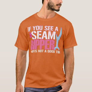 シームリおもしろいッパー Tシャツ