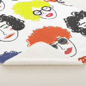 シームレおもしろいスな背景 シェルパブランケット (3/4)