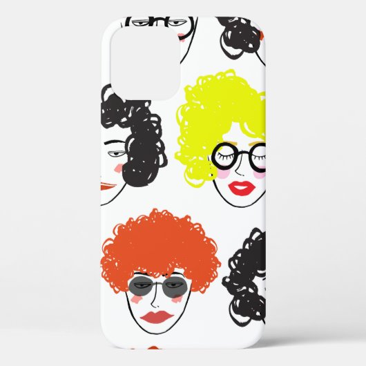 シームレおもしろいスな背景 Case-Mate iPhoneケース (裏面)