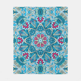 シームレエレガントスカラフルパタンシャワーカーテン フリースブランケット