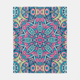 シームレエレガントスカラフルパタンシャワーカーテン フリースブランケット