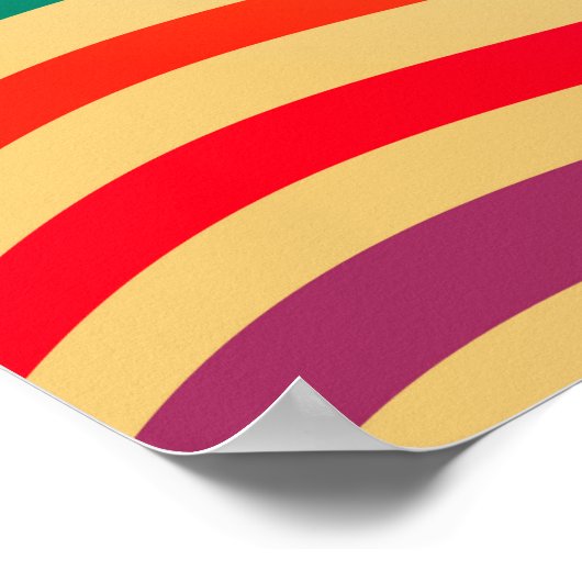 シームレカラフルスストライプのパタン。イラストレーション. b ポスター (角)