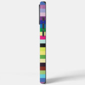 シームレカラフルスストライプのパターン Case-Mate iPhoneケース (裏面 / 左)