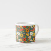 シームレカラフルス野草模様 エスプレッソカップ (正面右)
