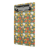 シームレカラフルス野草模様 ミニクリップボード (アングル2)