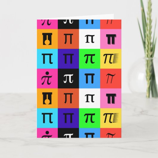シームレスπ カード (正面)