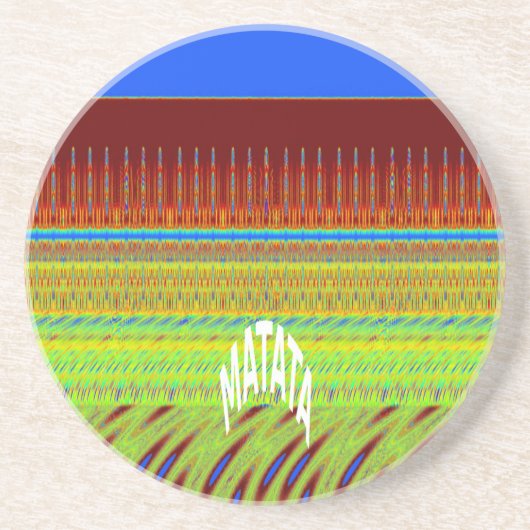 シームレスで良い一日と良い夜 コースター (正面)