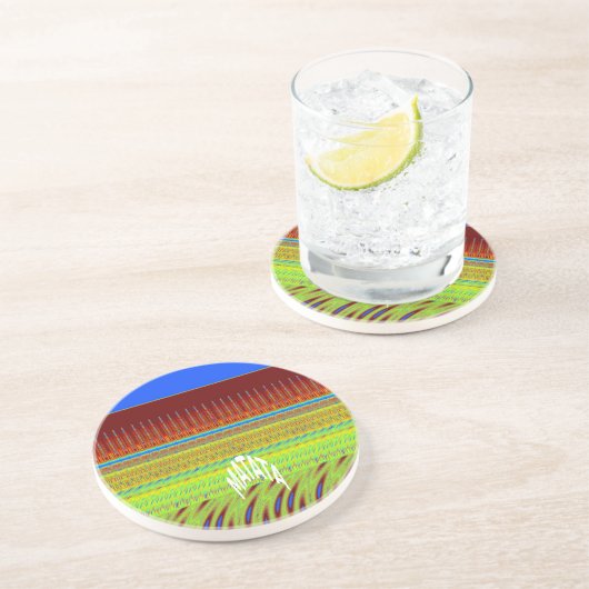 シームレスで良い一日と良い夜 コースター (側面)