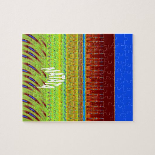 シームレスで良い一日と良い夜 ジグソーパズル (横)