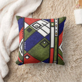 シームレスなアフリカのエト伝統的テクスパターン クッション (ブランケット)