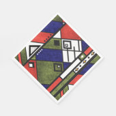 シームレスなアフリカのエト伝統的テクスパターン スタンダードランチョンナプキン (角)