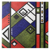 シームレスなアフリカのエト伝統的テクスパターン タイル (正面)