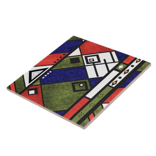 シームレスなアフリカのエト伝統的テクスパターン タイル (側面)