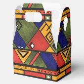 シームレスなアフリカのエト伝統的テクスパターン フェイバーボックス (オープン)