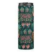 シームレスなエキゾチックなジャングル模様 タンブラー (裏面)
