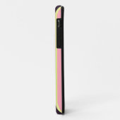 シームレスなカラフルストライプパターンの背景 Case-Mate iPhoneケース (裏面/左)