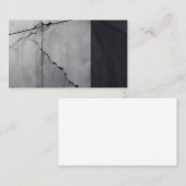 シームレスなグレーコンクリートブロックパターンテクスチャ 名刺 (正面/裏面)