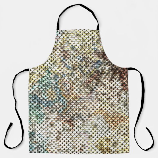 シームレスなシーケンステクスきらめくチャ:バックグラウンド。 エプロン (正面)