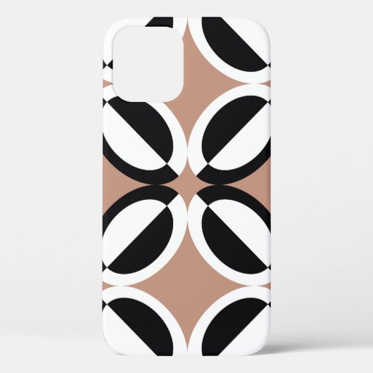 シームレスなジオメトリパターン Case-Mate iPhoneケース (裏面)