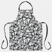シームレスなジオメトリ三角形 エプロン (正面)