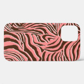 シームレスなゼブラ印刷パターン Case-Mate iPhoneケース (裏面 (横))