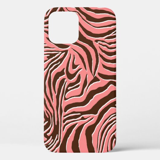 シームレスなゼブラ印刷パターン Case-Mate iPhoneケース (裏面)